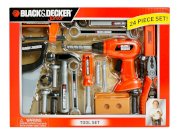 Bộ đồ chơi dụng cụ xây dựng Black & Decker Junior Tool Set (USA)