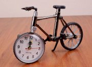 Đồng hồ báo thức để bàn hình xe đạp