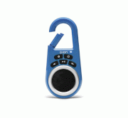 Loa Bluetooth Ion Clipster với móc khóa (Xanh dương)