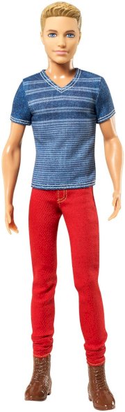 Barbie Fashionistas Ken Doll, Red Jeans and Blue Tee