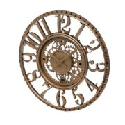 Infinity Instruments 15.5" Open Dial Gear Wall Clock