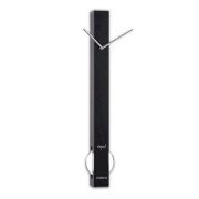 Opal Luxury Time Products 26" Vertical Designed Metal Wall Clock