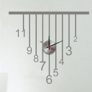 Creative Motion Do It Yourself Vertical Wall Clock