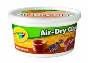  Crayola Terra Cotta Air Dry Clay 2.5 lb Bucket