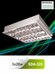 Máng đèn phản quang âm trần cao cấp Duhal SDA328
