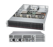 Server Supermicro SuperServer 2028U-TRT+ (Black) (SYS-2028U-TRT+) E5-2620 v3 (Intel Xeon E5-2620 v3 2.40GHz, RAM 8GB, 1000W, Không kèm ổ cứng)
