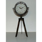 Ashton Sutton Tripod Table Clock