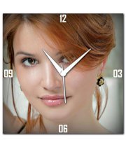 Amore Beautiful Girl Wall Clock