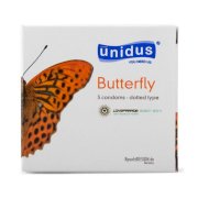 Bao cao su có gai Unidus Butterfly 03 cái x 1 hộp 
