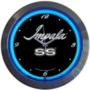 Neonetics Cars and Motorcycles 15" Impala Wall Clock