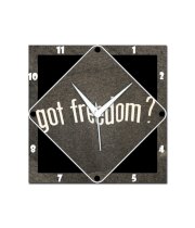 Amore Got Freedom Wall Clock