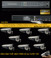 Trọn bộ 8 kênh Cable5a NVR5A DSZ8 - ZA08