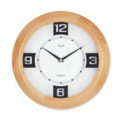 Opal Luxury Time Products 12" Round Wooden Case Wall Clock
