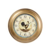 Ashton Sutton 14" Provence Rooster Wall Clock