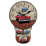 Creative Motion Classic Car Wall Clock