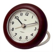 Bai Design Landmark Rondo Wooden Travel Alarm Clock