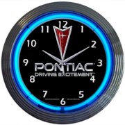 Neonetics Cars and Motorcycles 15" Pontiac Driving Excitement Wall Clock