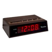 Westclox Retro LED Alarm Clock