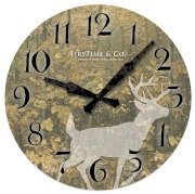 FirsTime® Forest Deer Wall Clock