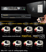 Trọn bộ 8 kênh Cable5a MQ1 - DVR5A DSA1T08