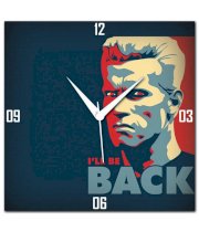 Amore I'll Be Back Wall Clock