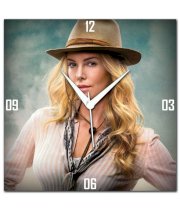 Amore Charlize Theron A Million Ways To Die Wall Clock