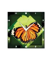 Amore Butterfly Wall Clock 01