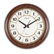 Opal Luxury Time Products 16.4'' Round Abs Wall Clock