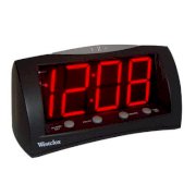 Westclox Digital LED Alarm Clock with Battery Backup