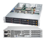 Server Supermicro SuperServer 6028R-TDWNR (Black) (SYS-6028R-TDWNR) E5-2603 v3 (Intel Xeon E5-2603 v3 1.60GHz, RAM 4GB, 920W, Không kèm ổ cứng)
