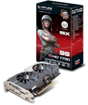 SAPPHIRE HD 7790 1GB GDDR5 DUAL-X OC (ATI Radeon HD 7790, 1GB GDDR5, 128-bit, PCI Express 3.0)