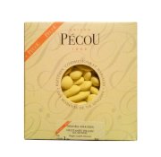 French Almond Dragees (French Jordan Almonds), Yellow color 1kg (2.2lbs)