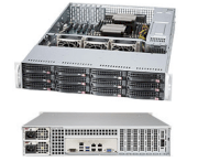 Server SuperServer 6028R-E1CR12N (Black) (SSG-6028R-E1CR12N) E5-2620 v3 (Intel Xeon E5-2620 v3 2.40GHz, RAM 8GB, 920W, Không kèm ổ cứng)