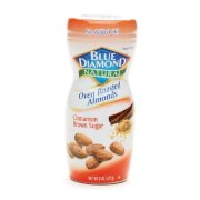 Blue Diamond Natural Oven Roasted Almonds, Cinnamon Brown Sugar 8 oz