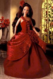 Radiant Rose Barbie Doll - Mattel - Society Style 2nd - Limited Edition