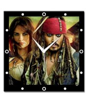 Bluegape Pirates Of The Caribbean On Stranger Tides Wall Clock