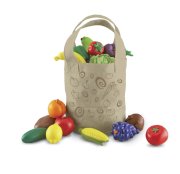 Learning Resources Fresh Picked Fruit And Veggie Tote