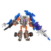  Transformers Age of Extinction Construct-Bots Dinobot Warriors Lockdown and Hangnail Dino Buildable Action Figures