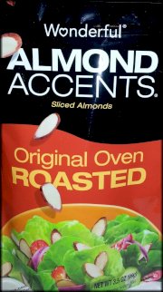 Wonderful Almond Accents Sliced Almonds Original Oven Roasted