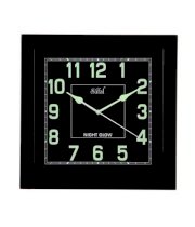 Safal Night Glow Square Wall Clock