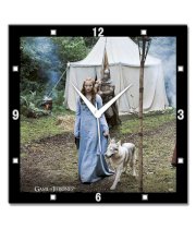 Bluegape Game Of Thrones Starks Wall Clock