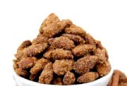 Freshly Made Cinnamon and Sugar Glazed Almonds 3-Pack 48oz (14oz Each)