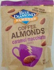 Blue Diamond Flavored Almonds Caramel Macchiato 10 Ounce Bag, 1 Bag