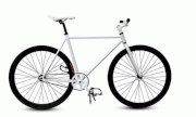 Xe đạp không phanh Fixed Gear Silver