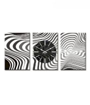 Design 'O' Vista Zebra Bliss Wall Clock