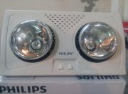 Đèn sưởi phòng tắm 2 bóng Philips PS 10-02-RC