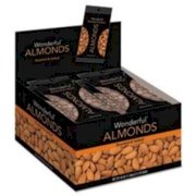 Wonderful Almonds, Dry Roasted & Salted, 1.5 oz, 12/Box