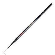 4.9M 11 Sections Black Shell Metal Inner Guide Telescopic Fishing Rod Pole