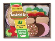 Melissa & Doug Felt Food - Sandwich Set