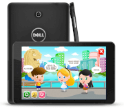 Nahi Kids Dell 8 (Intel Atom Z2580 2.0GHz, 2GB RAM, 32GB Flash Driver, 8 inch, Android OS v4.3)
